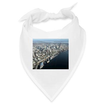 Seattle - Bandana - Weiß - Vorne