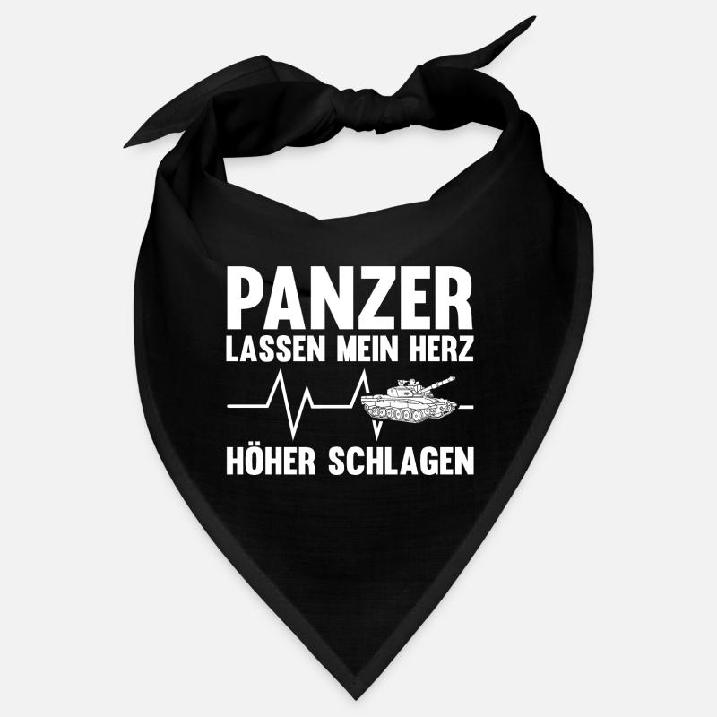 Panzerfahrer Soldat Herzschlag Puls Panzer Bandana