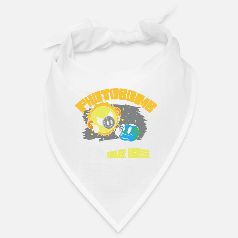 Total Solar Eclipse 2024 Totality Photobomb Sun Bandana