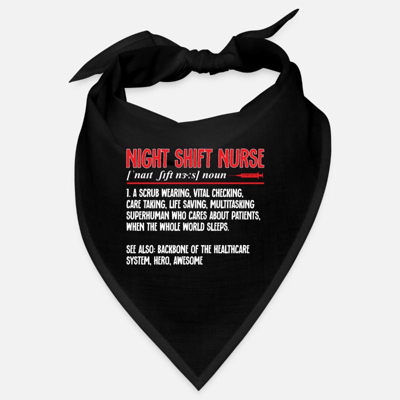 Infirmière de nuit Bandana