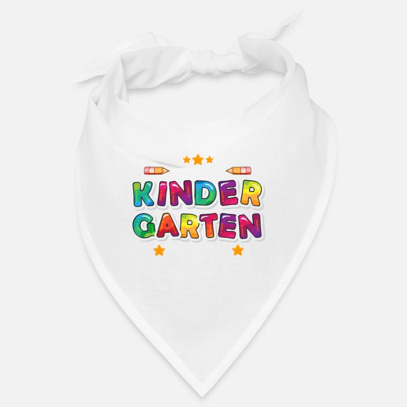 Kindergartenkind Geschenk - Bandana - Weiß