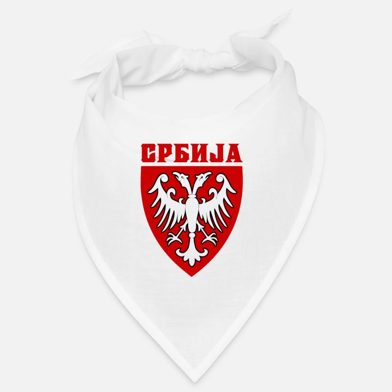 Drapeau de la Serbie Srbija Majica Balkans Gift Bandana