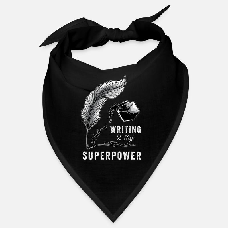 Writing is my superpower writer gift Bandana
