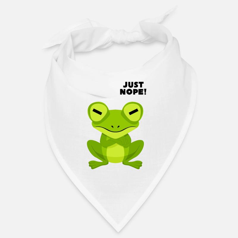 Frosch Spruch - Just Nope! Bandana