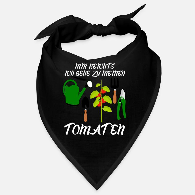 Tomaten und Tomate Spruch Bandana