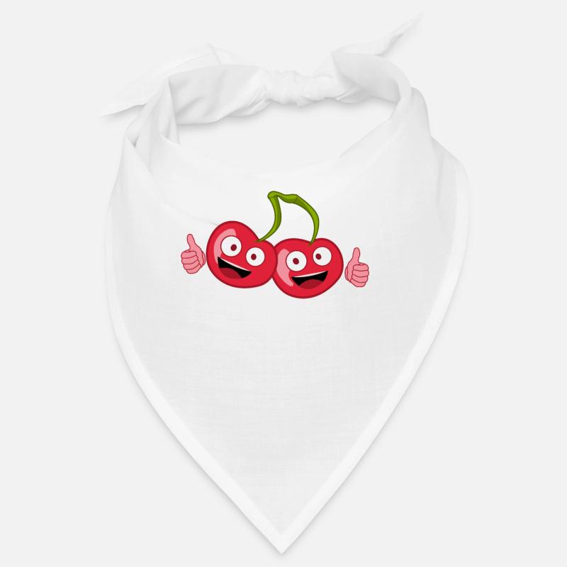 Kirschen Daumen hoch Cherries Kirsche Bandana