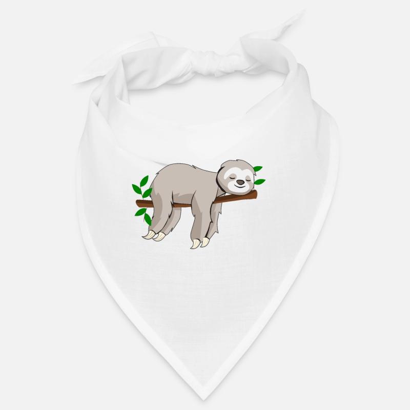 Savasana Sloth Yoga - Bandana - blanc