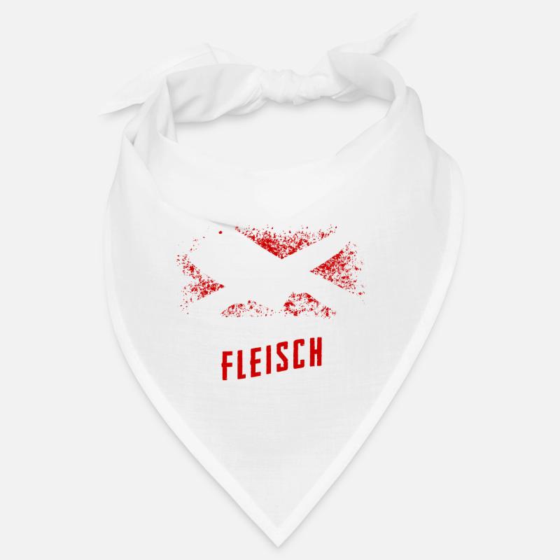 Metzger Metzgermesser Fleisch Fleischer Bandana