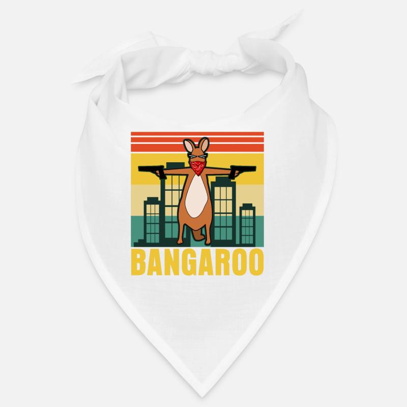 Känguru Bangaroo Kangaroo Kängurus Bandana