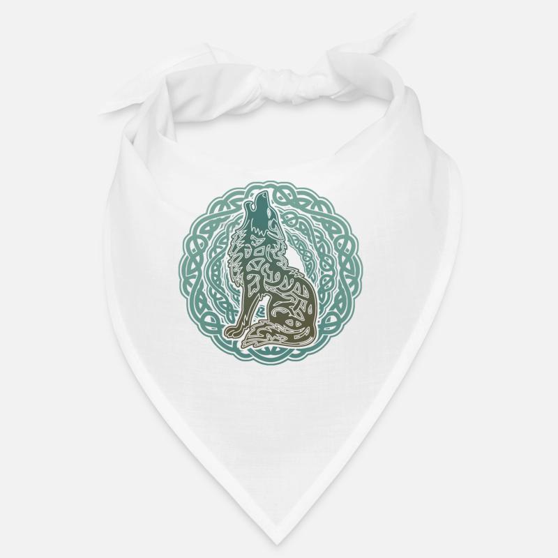 Loups vikings de Wolf Odin Valhalla Bandana