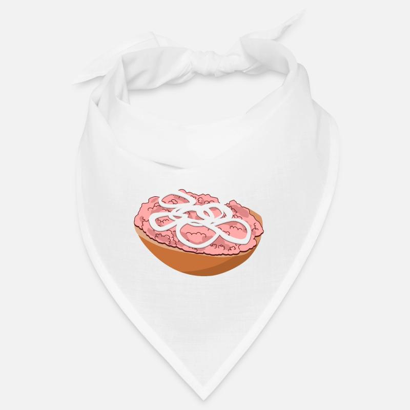Mettbrötchen Hackfleisch Mett Mettigel Bandana