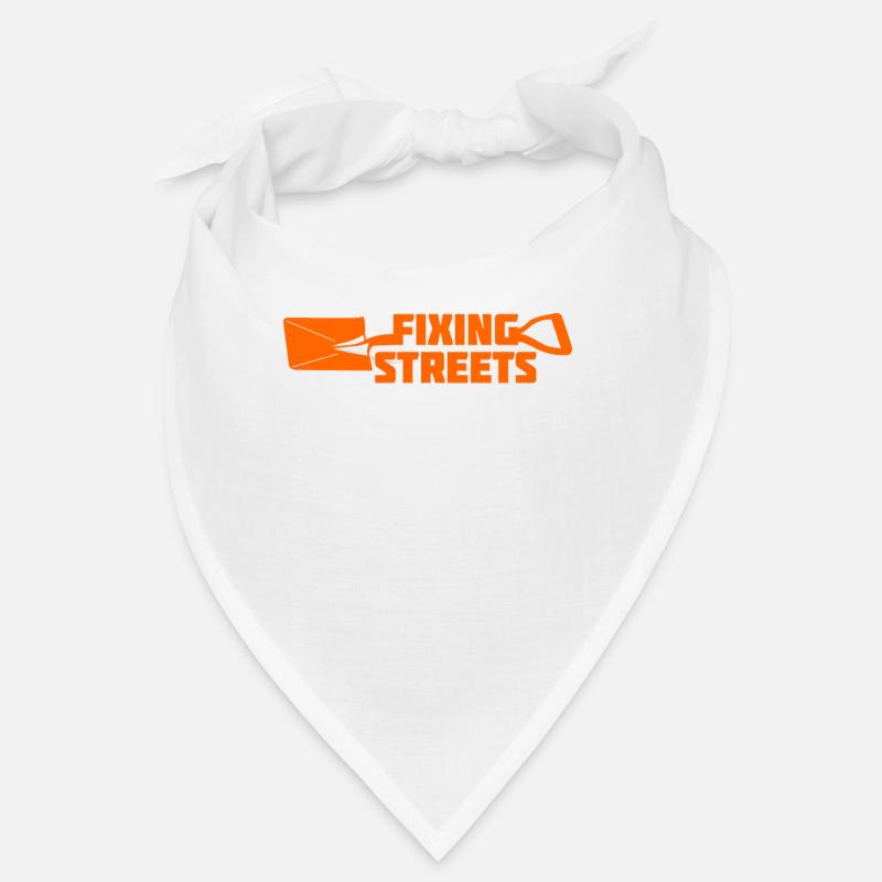 Constructeur de routes de garde routier Construction de routes Bandana