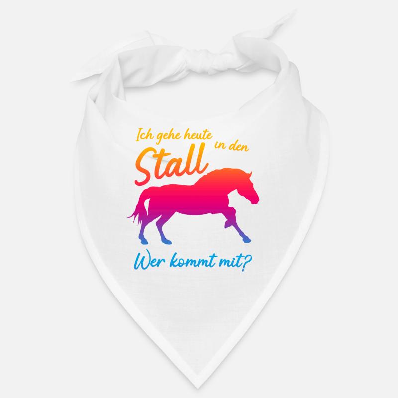 Haflinger Stall Pferd Bandana