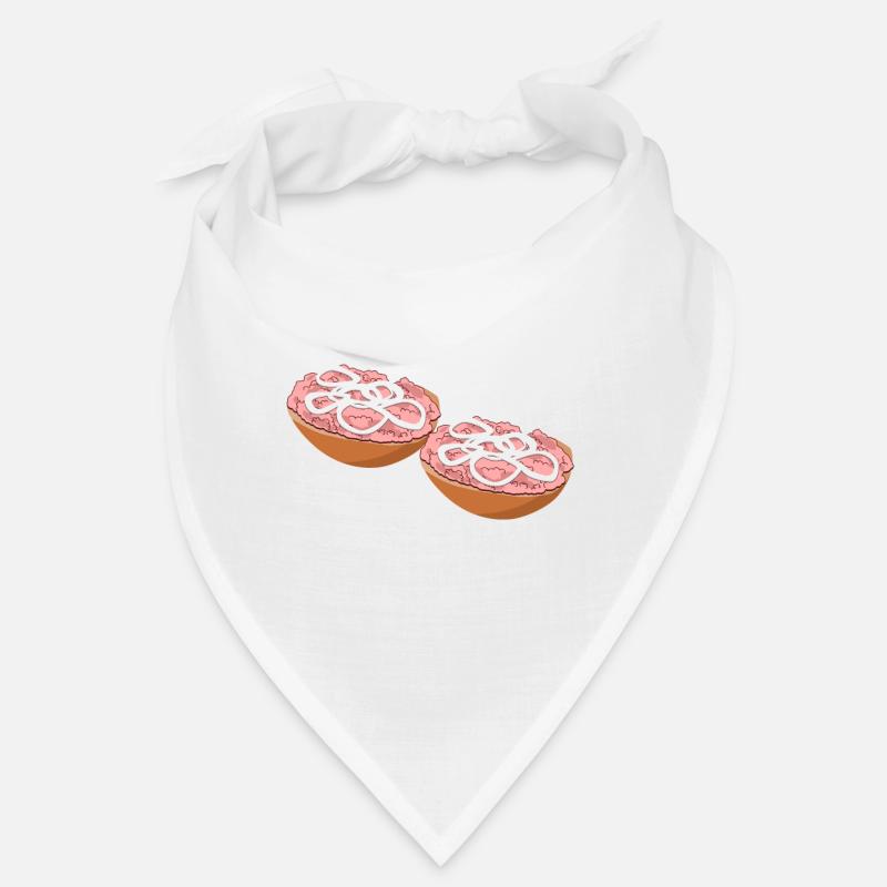 Mettbrötchen Mettfleisch Hackfleisch Bandana