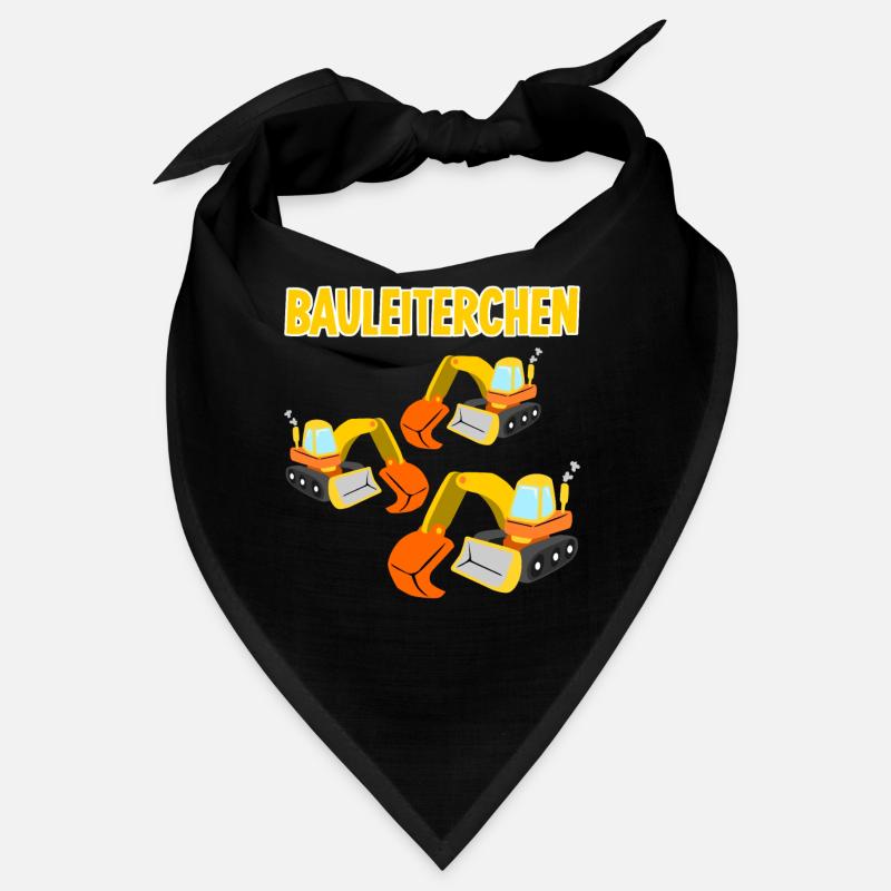 Bagger Baustelle Baggerfahrer Bandana