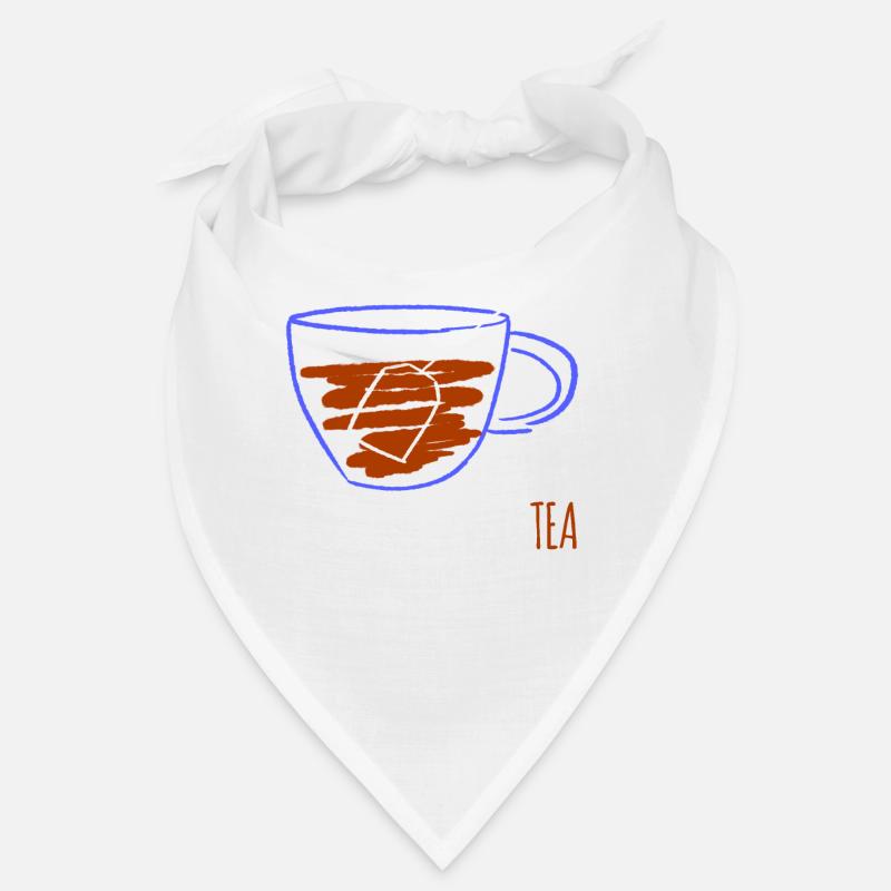Tee Teetrinker Teebeutel Teetasse Bandana