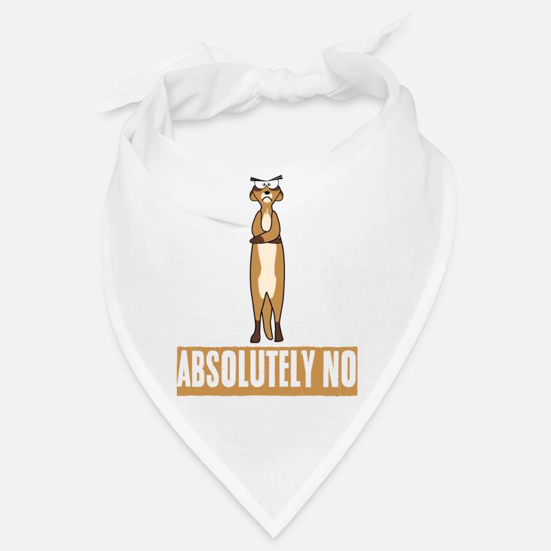 Erdmännchen Protest Ablehnung Nö Dagegen Bandana