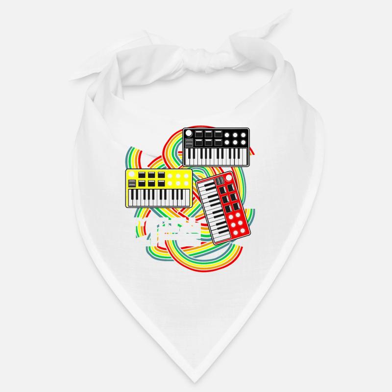 Synthesizers Synthesizer Synth - Bandana - Weiß