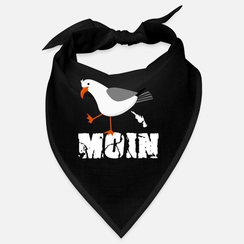 Moin Nodesee Möwe Norddeutsch Bandana