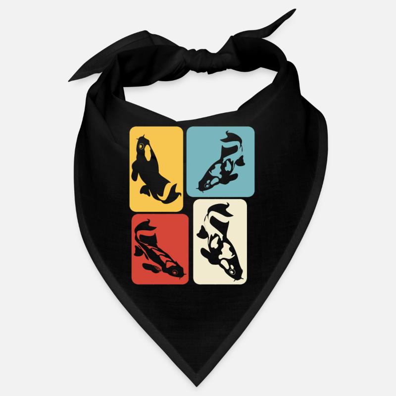 Koi Carp Retro Kois Bandana