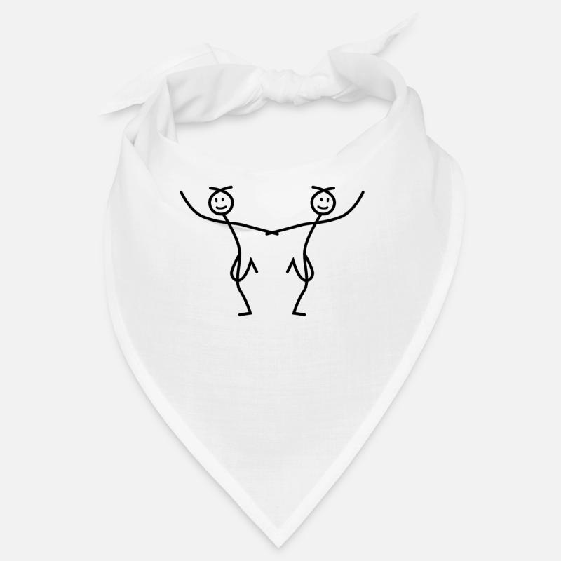 Boogie Woogie stick figure dancing Bandana