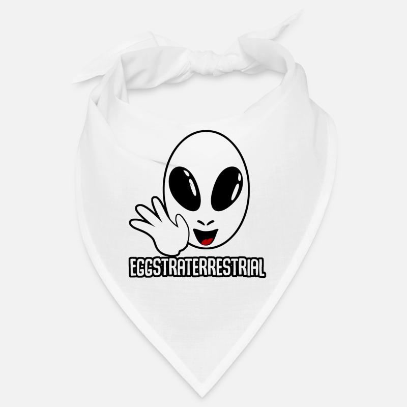 Alien Ei Außerirdischer Eierkopf Bandana
