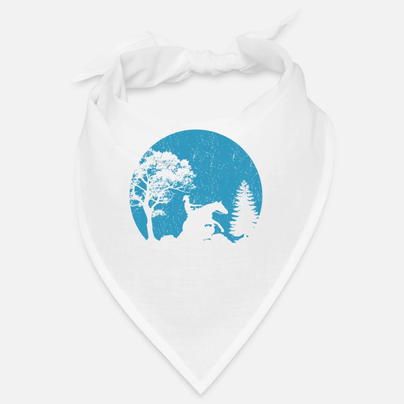 Cavalier Reining Équitation Moon Western Riding Bandana