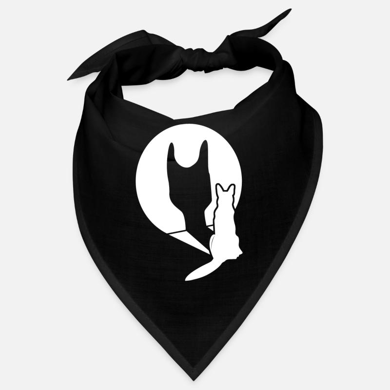 Weißer Schäferhund Schatten Schäferhunde Bandana