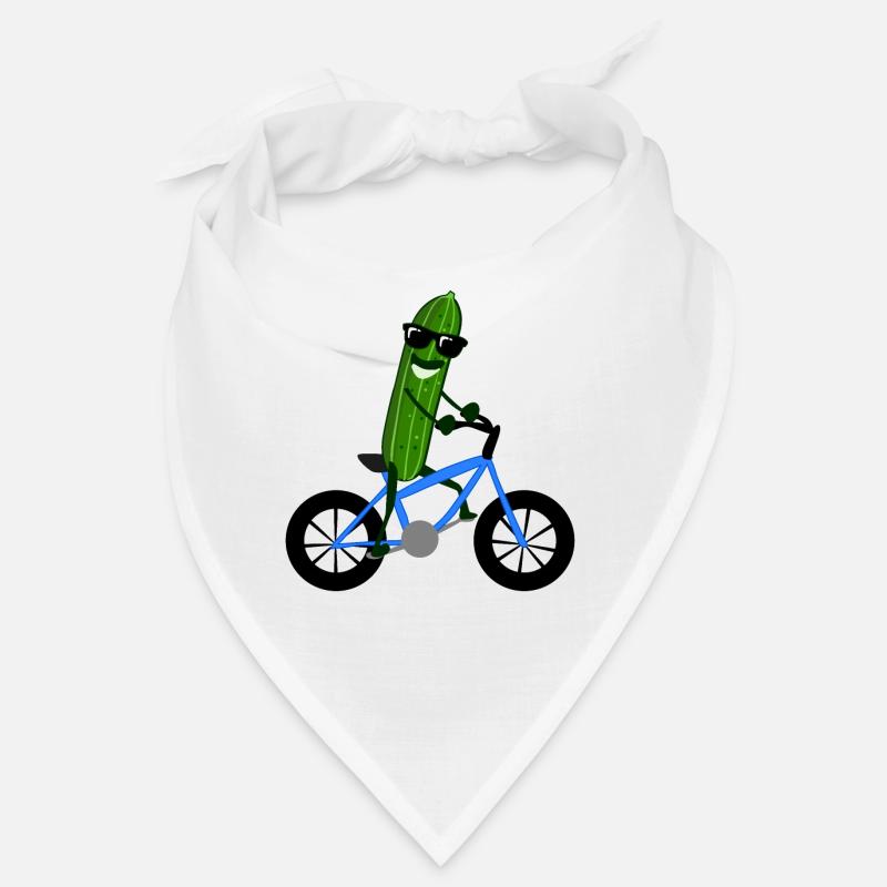 Concombre sur vélo Concombres Bandana