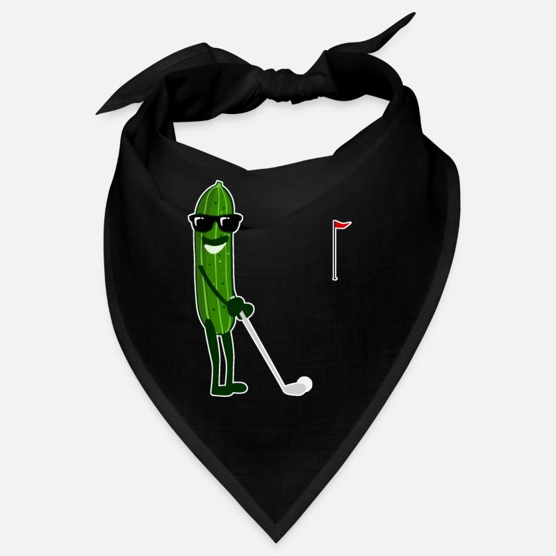 Le concombre joue aux concombres de golf Bandana