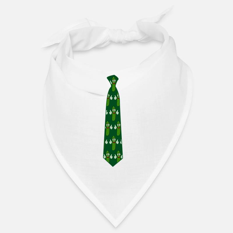 Cravate de concombre avec concombre Bandana