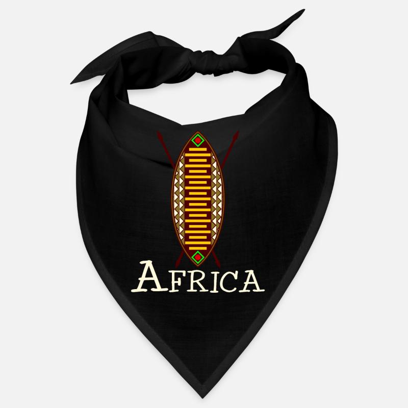 Afrika afrikanischer Schild Bandana