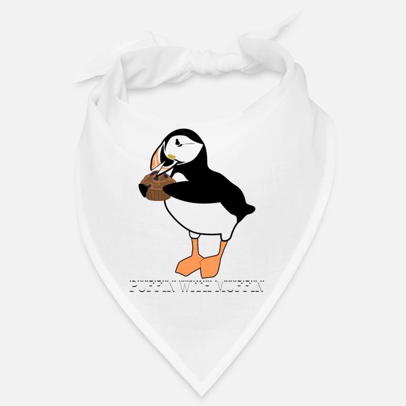 Puffin mit Muffin Papageientaucher Bandana
