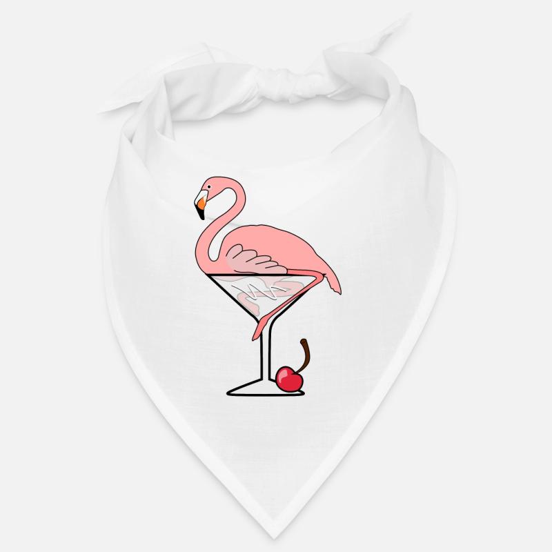 Flamingo Cocktail Bandana