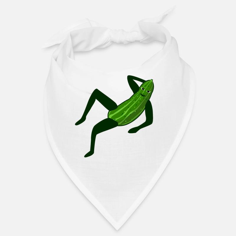 Gurken Model modische Gurke Bandana