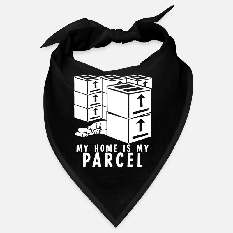 Parcel delivery parcel parcel carrier Bandana