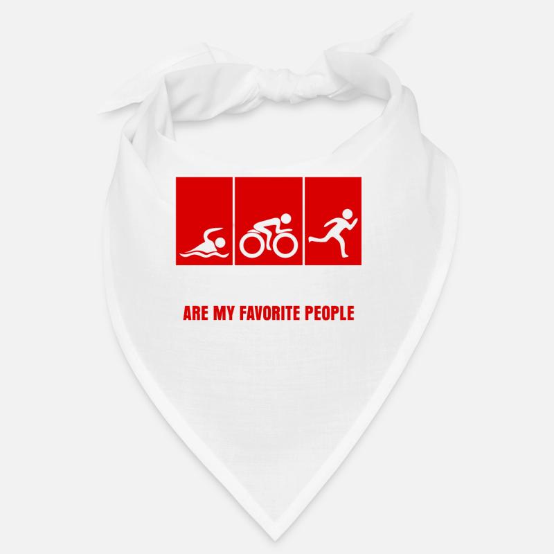 Triathlon Spruch Triathleten Triathlet Bandana