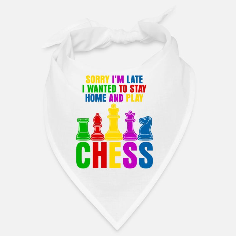 Funny Chess Pieces Bandana