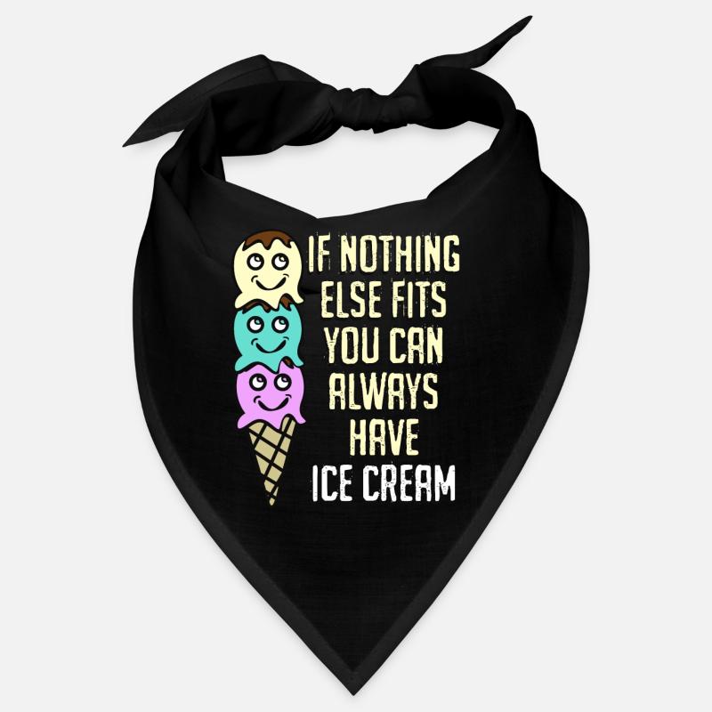 Mangez plus de crème glacée Bandana