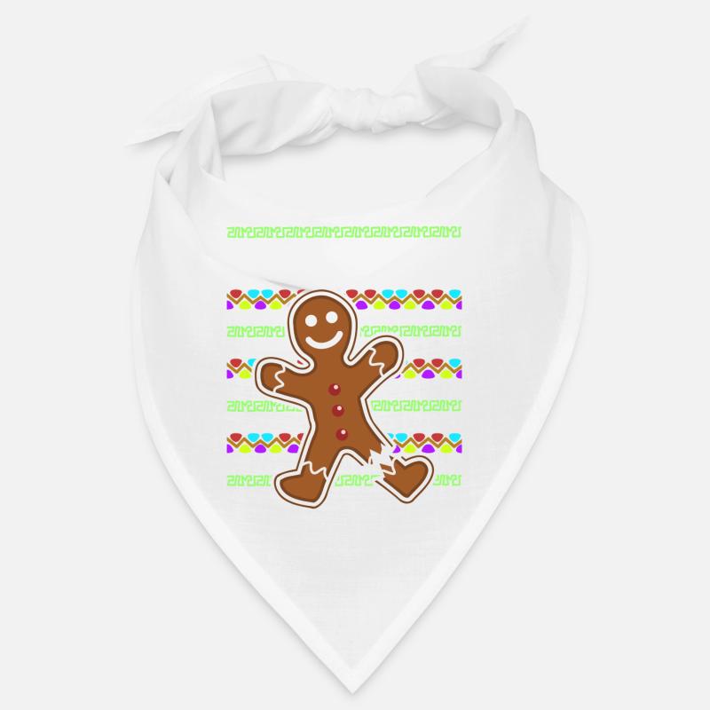 Gingerbread Man Baking Bandana