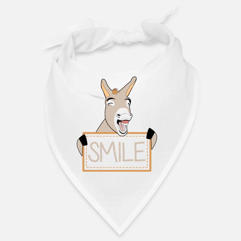 Donkeys funny smiling Donkey Bandana