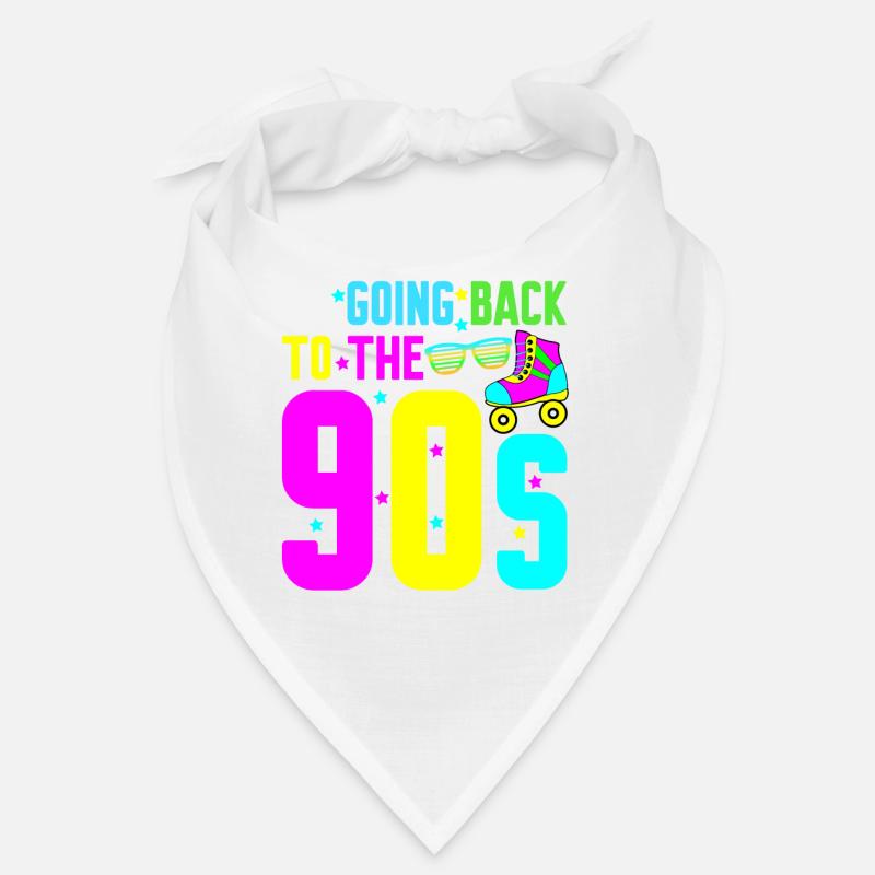 1990 Disco 90s Retro Bandana
