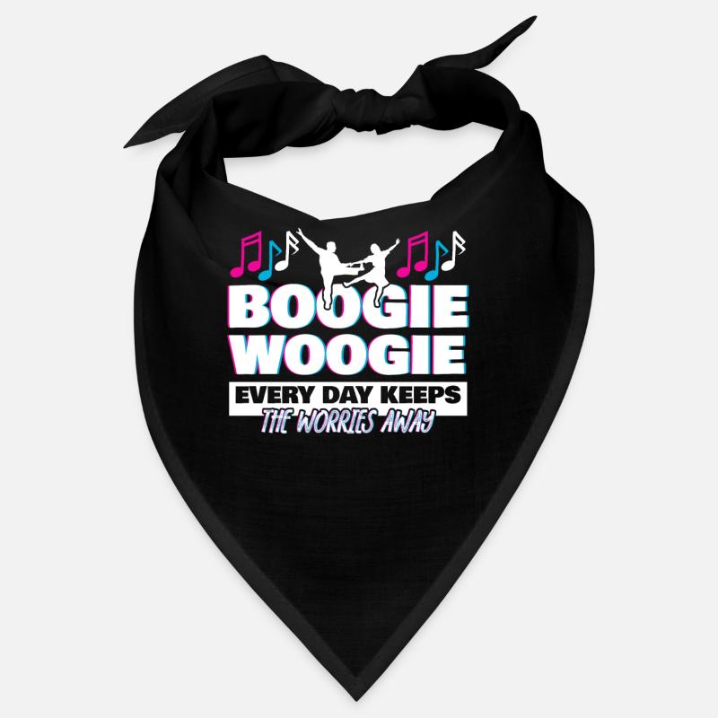 Boogie Woogie Dance Swing rétro Bandana