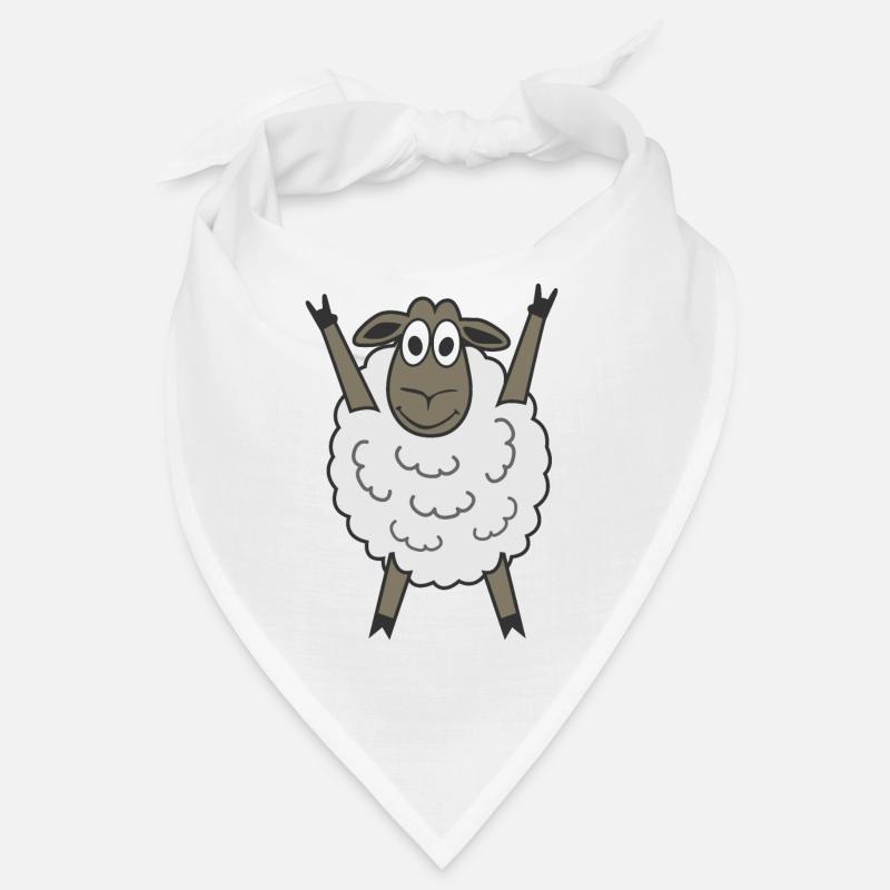 Sheep Funny Shepherd Farmer Bandana