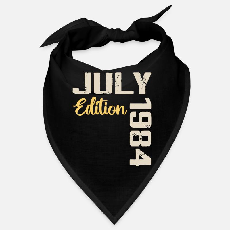 Juli 1984 Geburtstagsshirt Juli 1984 Bandana