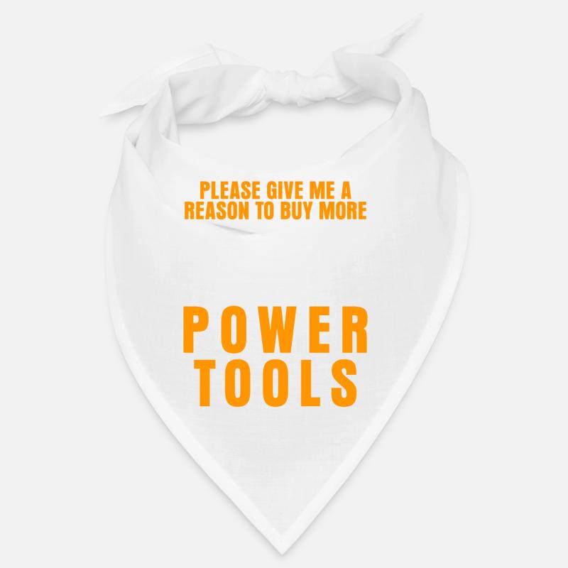 Power Tool Joke Electric Tools Bandana