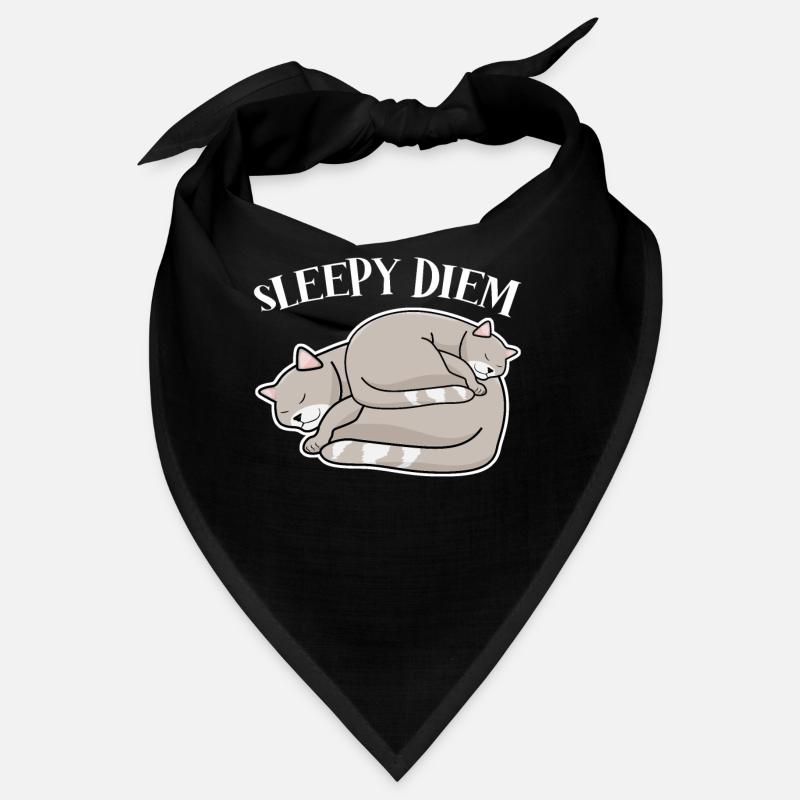 Cats Tired Sleeping Cat Nap Sleep Bandana