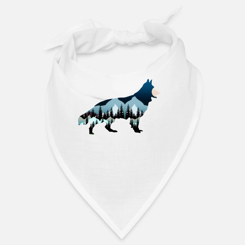 German Shepherd Dogs White Shepherd Dog Bandana