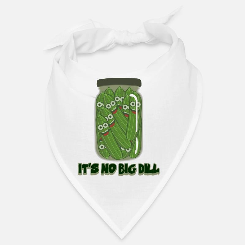 Cucumbers Pickles Cucumber Pickle Jar Bandana