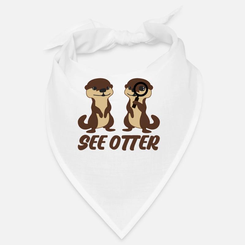 Otters Joke Otter Bandana